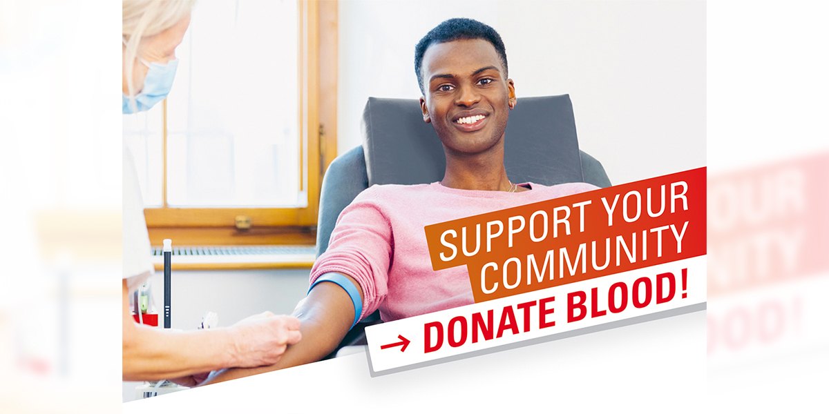 SUPPORT YOUR COMMUNITY DONATE BLOOD!